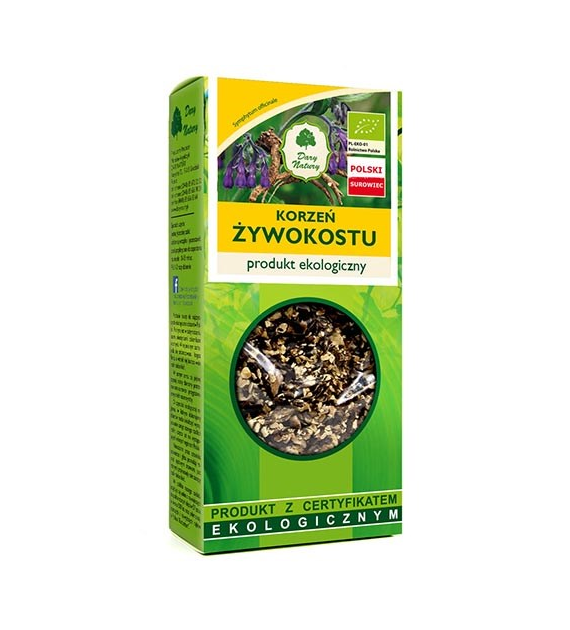 DARY NATURY Żywokost korzeń 100g EKO