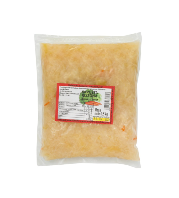 BAR-MAR Kapusta kiszona 500g