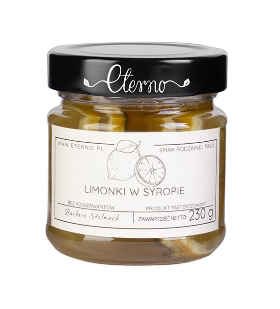 ETERNO Limonki w syropie 230g