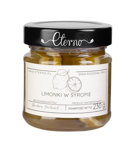 ETERNO Limonki w syropie 230g