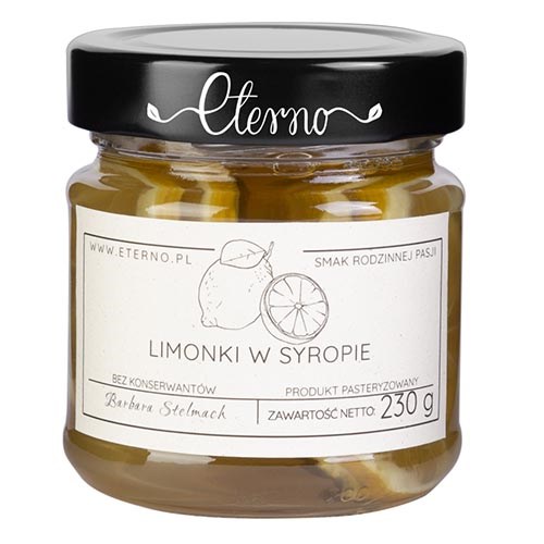 ETERNO Limonki w syropie 230g