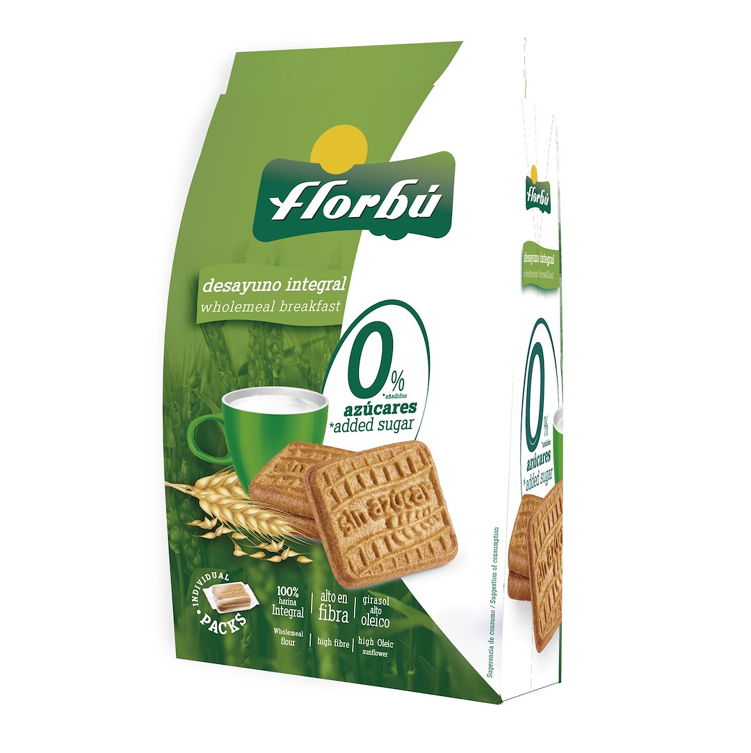 FLORBU Ciastka bez dodatku cukru 350g