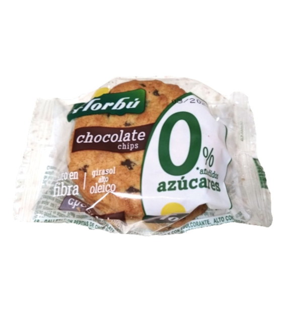 FLORBU Ciastka z kawałkami czekolady b/c 45g
