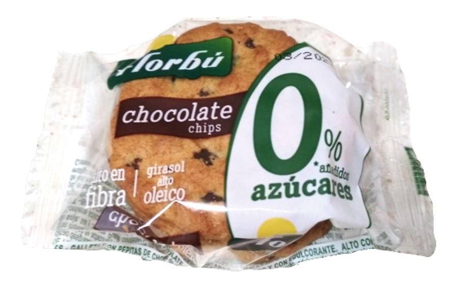 FLORBU Ciastka z kawałkami czekolady b/c 45g