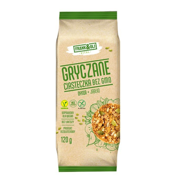 ZPC BOX Ciasteczka gryczane dynia+jabłko 120g