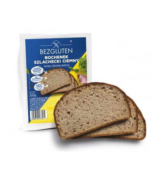 BEZGLUTEN Bochenek szlachecki ciemny 250g