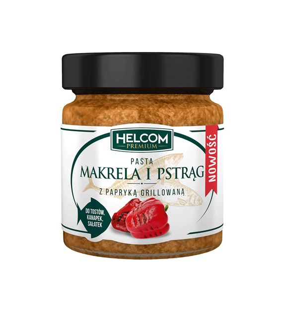 HELCOM Pasta rybna makrela i pstrąg 225ml