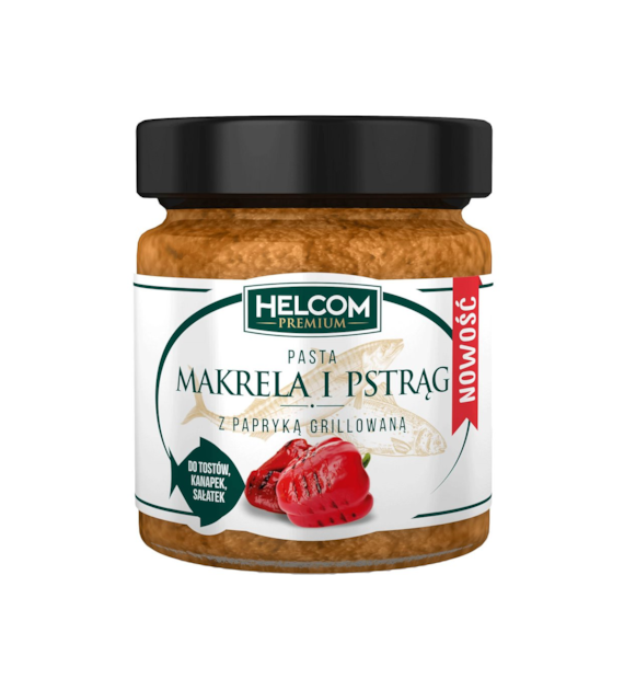 HELCOM Pasta rybna makrela i pstrąg 225ml