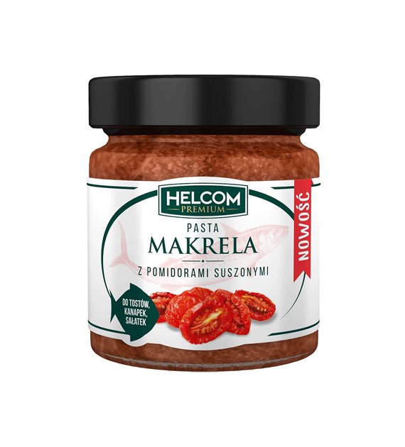 HELCOM Pasta rybna makrela z susz.  pom.  225ml