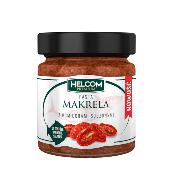 HELCOM Pasta rybna makrela z susz.  pom.  225ml