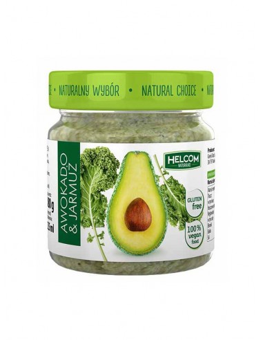 HELCOM Pasta z awokado i jarmużu 180g