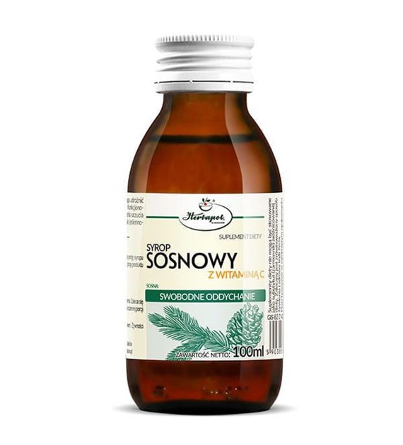 HERBAPOL KRAKÓW Syrop Sosnowy z VIT C 100ml