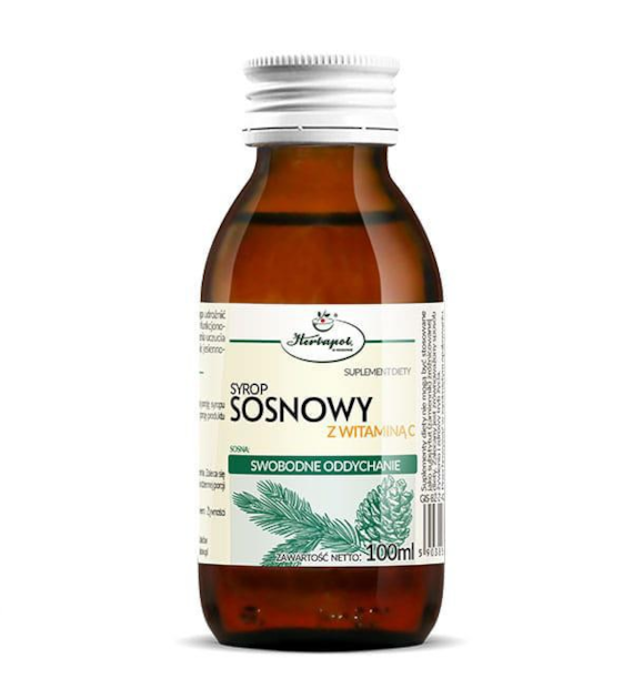 HERBAPOL KRAKÓW Syrop Sosnowy z VIT C 100ml