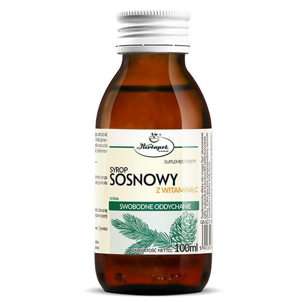 HERBAPOL KRAKÓW Syrop Sosnowy z VIT C 100ml