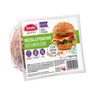 INCOLA Bezglutenowa bułka hamburger 140g