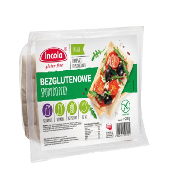 INCOLA Bezglutenowe spody do pizzy b/g 230g