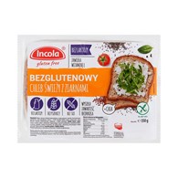INCOLA Bezglutenowy chleb świeży z ziarnami 350g