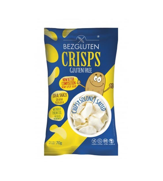 BEZGLUTEN Chipsy solone 70g