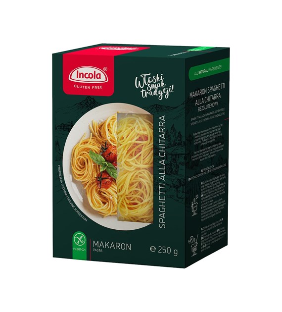 INCOLA Makaron bezglutenowy Spaghetti b/g 250g