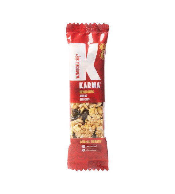 KARMA Baton WZMOCNIJ SIĘ Jabłko, nerkowiec 40g
