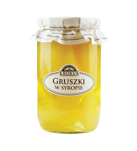 KROKUS Gruszki w syropie 720g