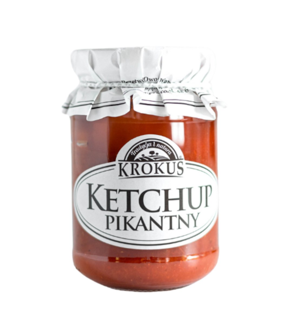 KROKUS Ketchup pikantny 180g