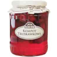 KROKUS Kompot truskawkowy 640g
