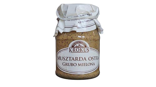 KROKUS Musztarda ostra 180g
