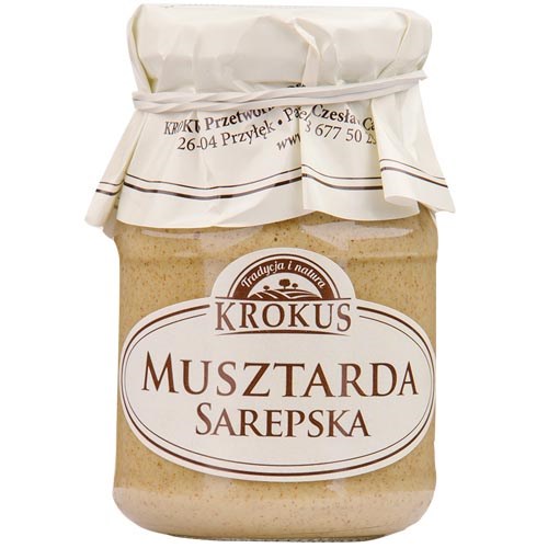 KROKUS Musztarda sarepska 180g