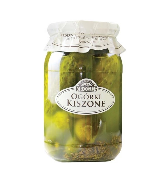 KROKUS Ogórki kiszone 810g