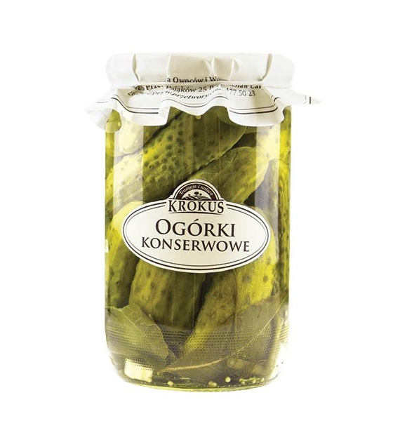 KROKUS Ogórki konserwowe 650g