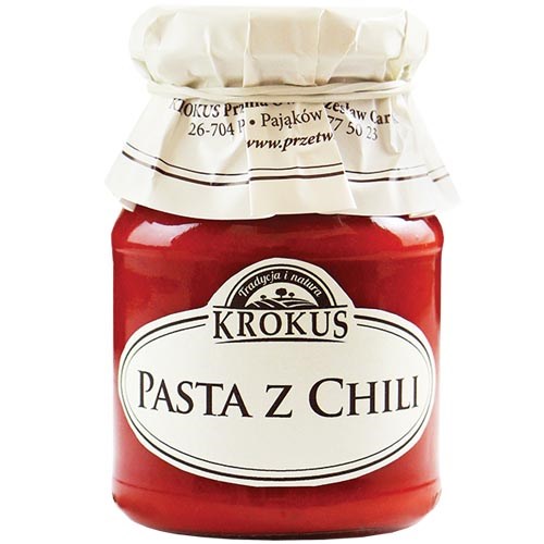 KROKUS Pasta z chili 180g