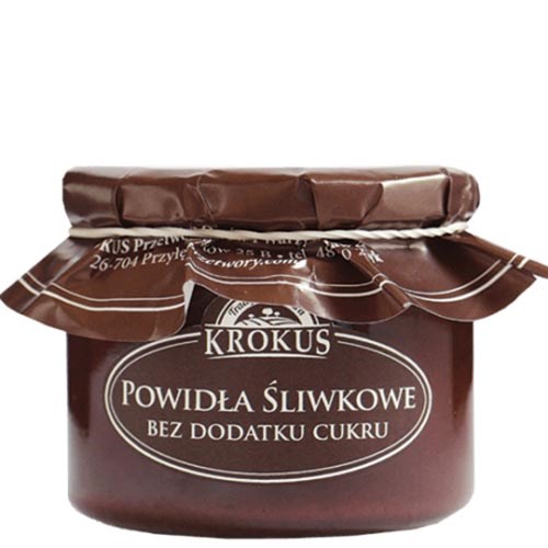 KROKUS Powidła śliwkowe bez dodatku cukru 310g