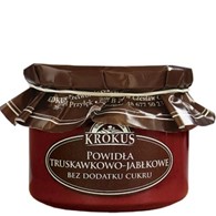 KROKUS Truskawki i jabłka bez dodatku cukru 310g