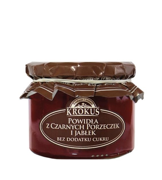 KROKUS Czarna porzeczka i jabłka b/c 310g