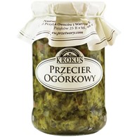 KROKUS Przecier ogórkowy 340g