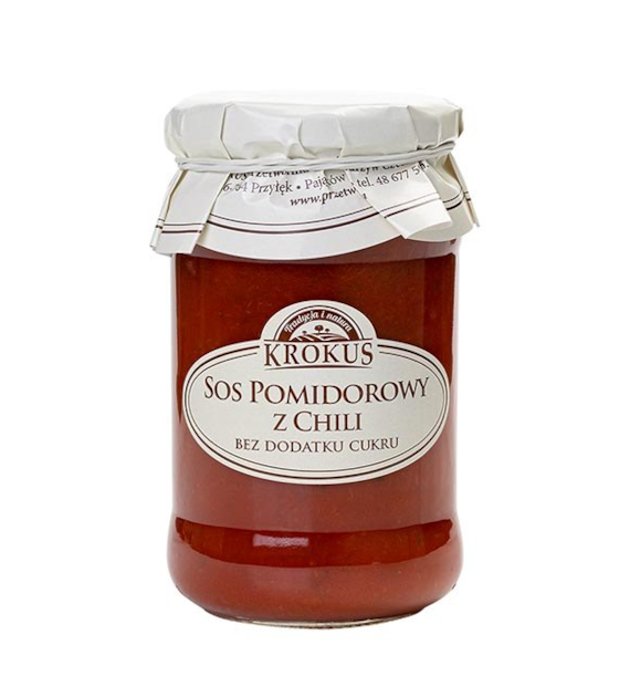 KROKUS Sos pomidorowy z chili 340g