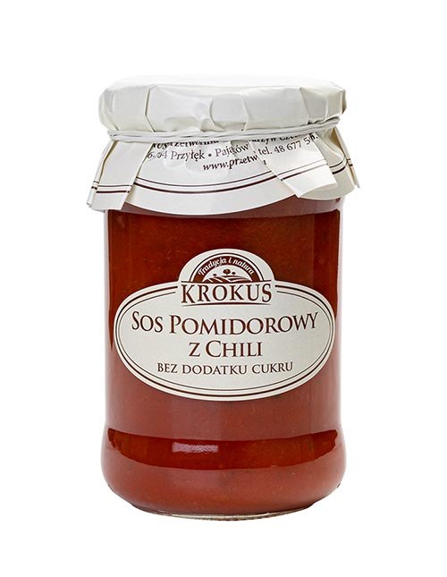 KROKUS Sos pomidorowy z chili 340g