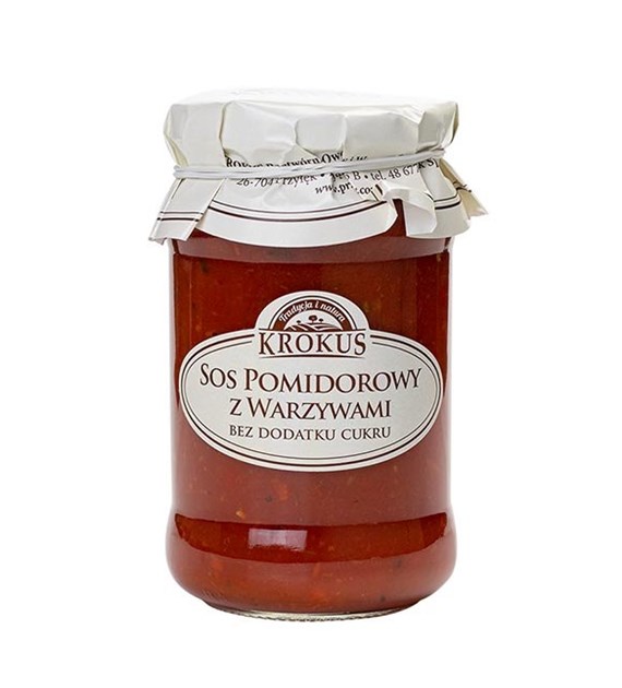 KROKUS Sos pomidorowy z warzywami 340g