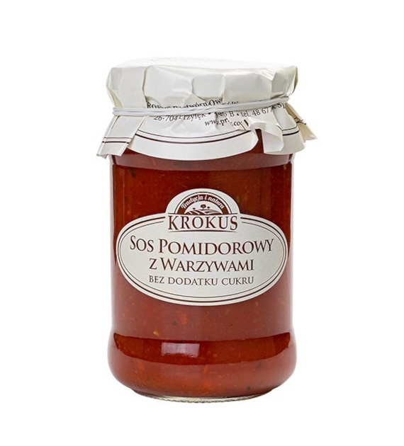 KROKUS Sos pomidorowy z warzywami 340g