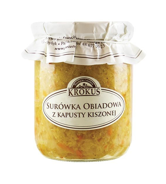 KROKUS Surówka obiadowa z kapusty kiszonej 500g