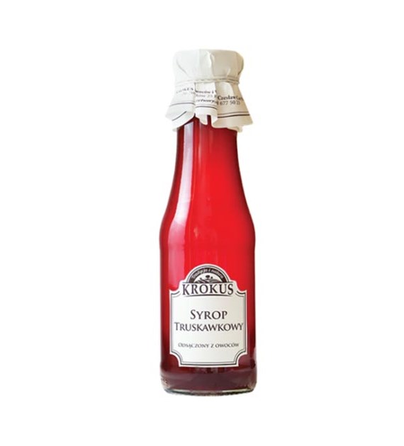 KROKUS Syrop truskawkowy 355g