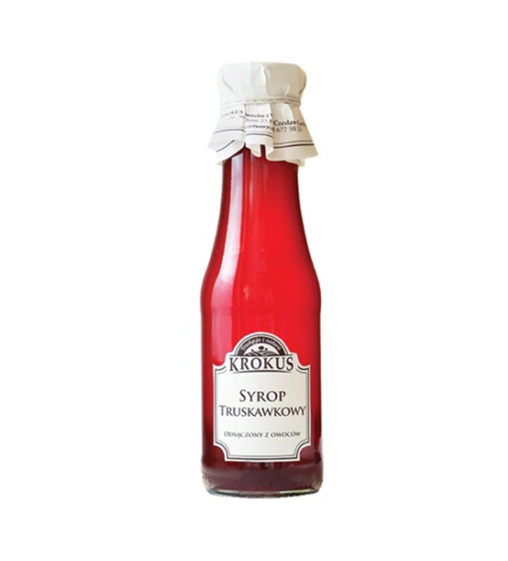 KROKUS Syrop truskawkowy 355g