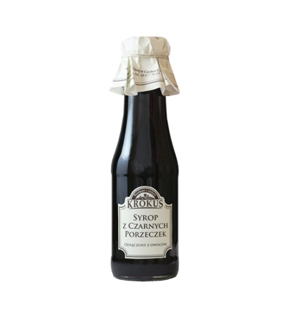 KROKUS Syrop z czarnych porzeczek 355g