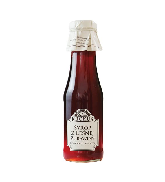 KROKUS Syrop z leśnej żurawiny 355g