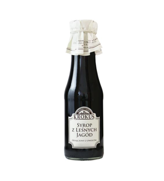 KROKUS Syrop z leśnych jagód 355 g
