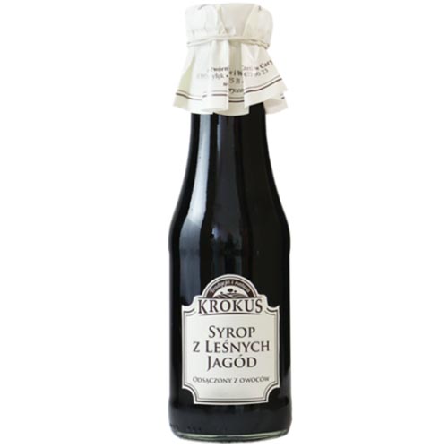KROKUS Syrop z leśnych jagód 355 g
