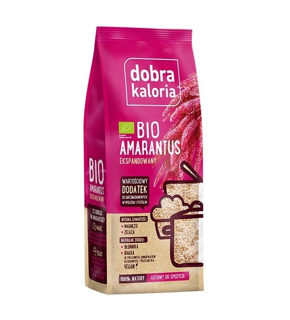 DOBRA KALORIA Amarantus ekspandowany 120g BIO