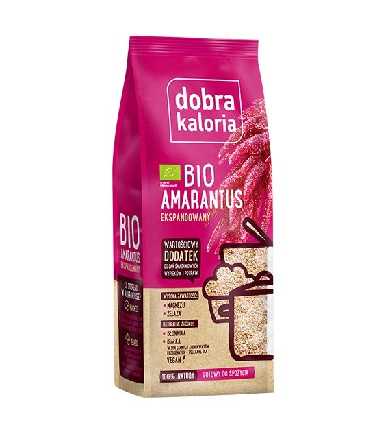 DOBRA KALORIA Amarantus ekspandowany 120g BIO