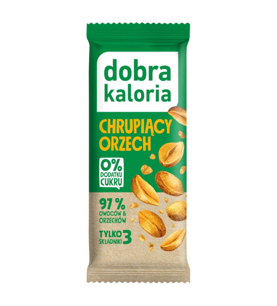 DOBRA KALORIA Baton chrupiący orzech 35g